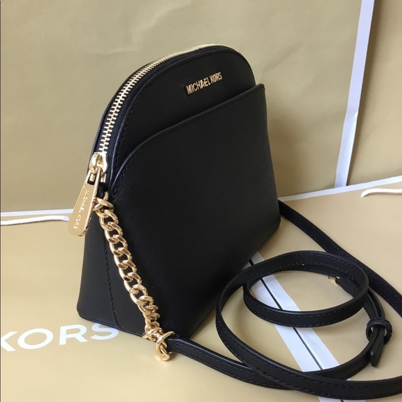 🌿Michael Kors Emmy Black Crossbody Bag NWT. - Picture 4 of 8